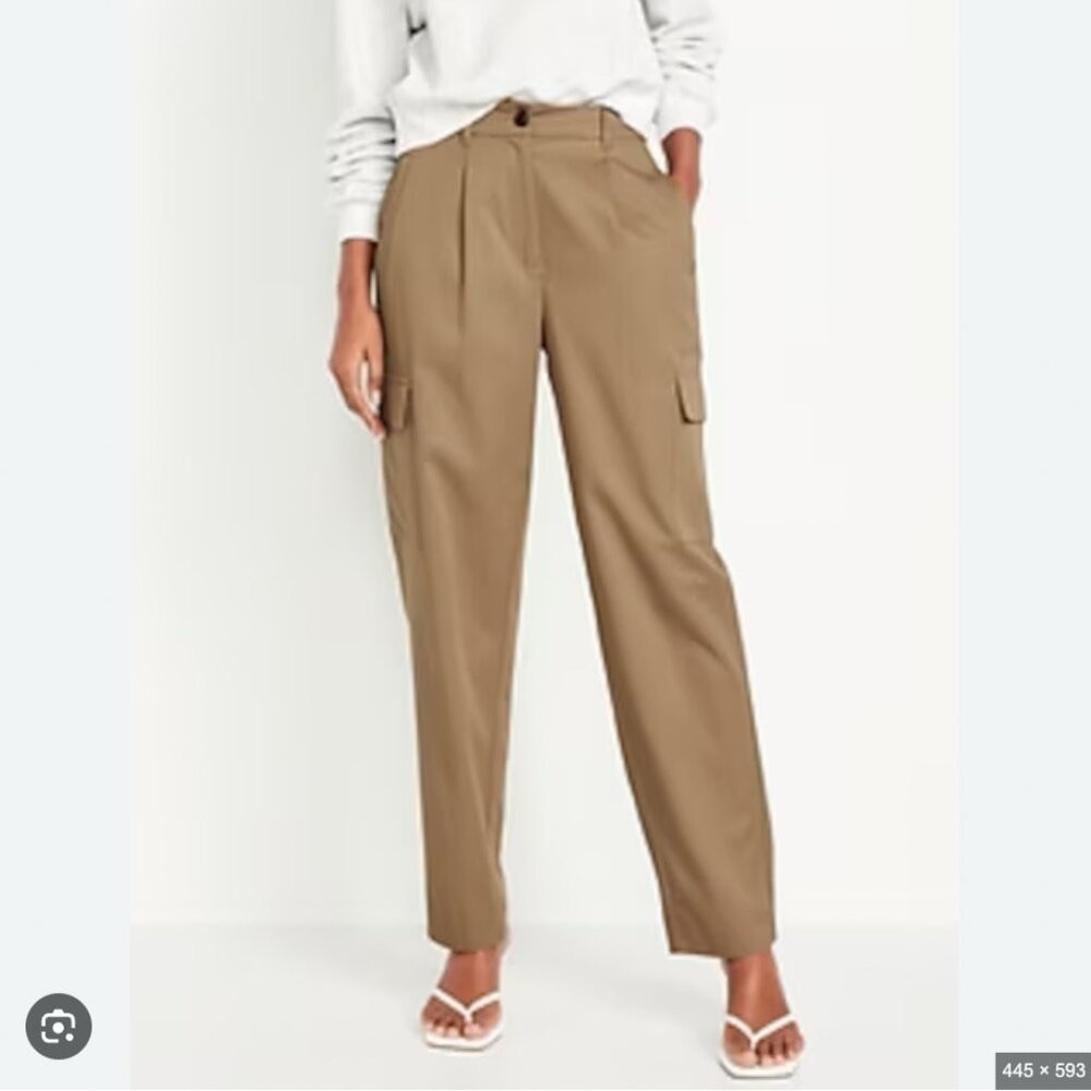 NWOT Old Navy Extra High Rise Taylor Straight Trouser